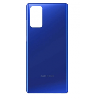 Задняя крышка Samsung N980F Galaxy Note 20, синяя, Mystic Blue, оригинал (Китай)