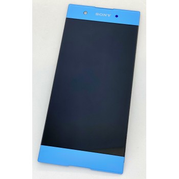 Дисплей (экран) для Sony G3412 Xperia XA1 Plus Dual + тачскрин, синий, оригинал 