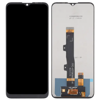 Дисплей (экран) для Motorola XT2097 Moto E7 Power + тачскрин, черный 