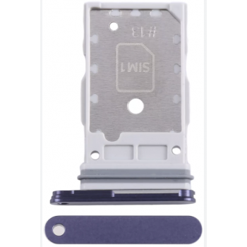 Тримач Sim-карти Samsung S921 Galaxy S24 фіолетовий, Cobalt Violet, на дві Sim-карти