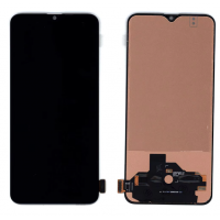 Дисплей (екран) для Realme XT /Realme X2 чорний, Amoled, оригінал PRC переклеєне скло