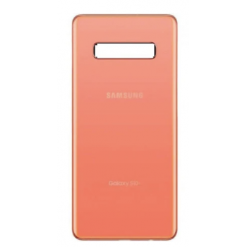 Задняя крышка для Samsung G975 Galaxy S10+, розовая, оригинал 