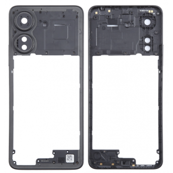 Рамка корпусу Xiaomi Redmi 13C /Poco C65 чорна, Midnight Black