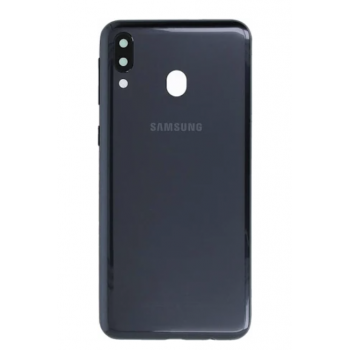 Задняя крышка для Samsung M205F Galaxy M20 2019, черная, оригинал 