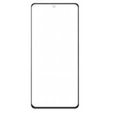 Скло корпусу для Realme C55/Narzo N55/Oppo A1/A98 5G, чорне, з OCA-плівкою, оригінал PRC з олеофобним покриттям