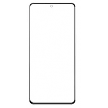 Скло корпусу для Realme C55/Narzo N55/Oppo A1/A98 5G, чорне, з OCA-плівкою, оригінал PRC з олеофобним покриттям