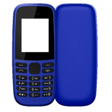 Корпус Nokia 105 2019, синий, без средней части 