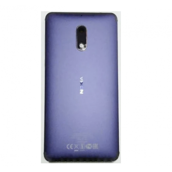 Задняя крышка для Nokia 3 Dual Sim TA-1032, синяя, Tempered Blue, оригинал  