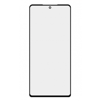 Стекло дисплея (для переклейки) Honor 70, черное, с OCA-пленкой, с олеофобным покрытием, оригинал (Китай) G+OCA PRo 