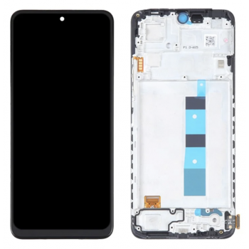 Дисплей (экран) для Xiaomi Redmi Note 12 4G + тачскрин, черный, TFT, с передней панелью 