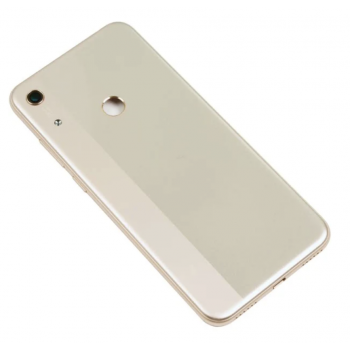 Задняя крышка Honor 8A 2020, золотая, оригинал (Китай) + стекло камеры 