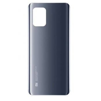 Задняя крышка для Xiaomi Mi10 Lite, серая, Cosmic Grey, оригинал (Китай) 