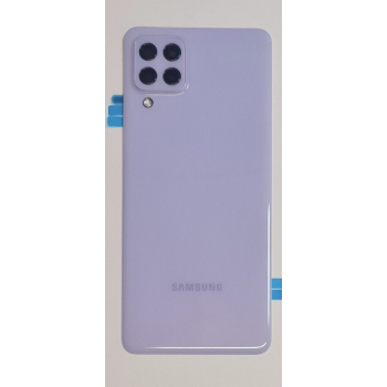 Задняя крышка для Samsung A225F Galaxy A22 4G, сиреневая, Violet, оригинал (Китай) + стекло камеры 