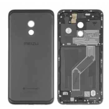 Задняя крышка для Meizu Pro 6 (M570), черная, оригинал