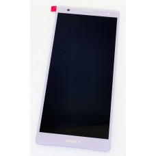 Дисплей (экран) для Sony H8216 Xperia XZ2/H8266 + тачскрин, розовый, оригинал 