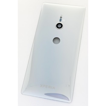 Задняя крышка для Sony H8216 Xperia XZ2/H8266/H8276/H8296, серебристая, Liquid Silver, оригинал 