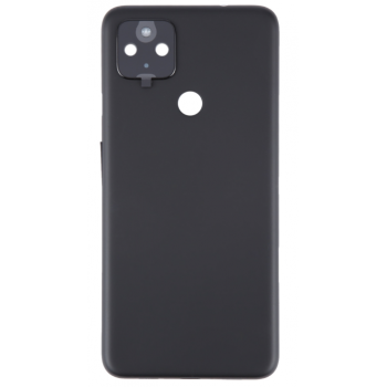 Задня кришка Google Pixel 4a 5G, чорна, Just Black, оригінал PRC + скло камери