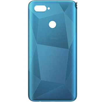 Задняя крышка для Oppo A12, синяя 