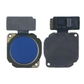 Шлейф для Huawei Honor 10 Lite (HRY-LX1)/P Smart 2019 (POT-L21/POT-LX1), с сканером отпечатка пальца, синего цвета, Sapphire Blue