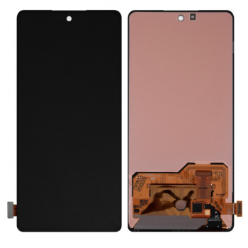Дисплей (екран) для Samsung G780 Galaxy S20 FE/G781, чорний, Amoled, оригінал PRC переклеєне скло