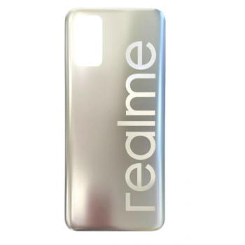 Задняя крышка для Realme Q2, серебристая, оригинал (Китай) 
