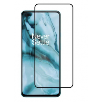 Защитное стекло для Oneplus NORD, черное Full Glue