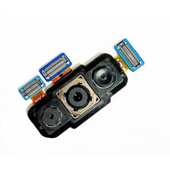 Камера для Samsung A750F Galaxy A7 2018, тройная, 24MP + 8MP + 5MP, основная (большая), на шлейфе