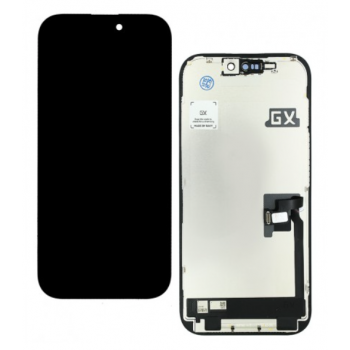 Дисплей (екран) для iPhone 16 Pro чорний, (In-Cell) GX