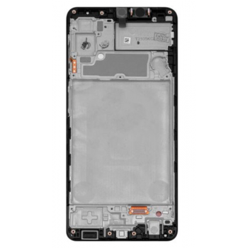 Рамка для крепления дисплея Samsung A225F Galaxy A22 4G, черная 