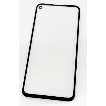 Стекло дисплея Google Pixel 4a, черное, оригинал (Китай), с олеофобным покрытием