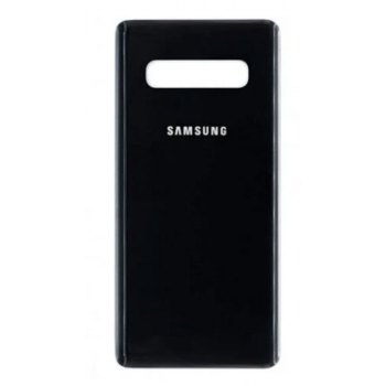 Задняя крышка для Samsung G975 Galaxy S10+, черная, Prism Black, оригинал 