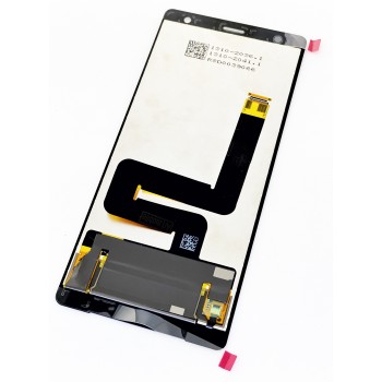 Дисплей (экран) для Sony H8216 Xperia XZ2/H8266/H8276/H8296 + тачскрин, черный, Liquid Black, оригинал (Китай) 