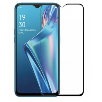Защитное стекло для Oppo A5s/ Oppo A7/ Oppo A12; Realme 3, Full Glue, цвет черный