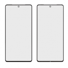 Скло корпусу для Google Pixel 7 Pro, чорне, з OCA-плівкою, оригінал PRC, з олеофобним покриттям