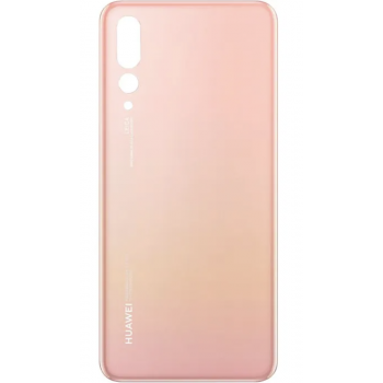 Задняя крышка для Huawei P20, розовая, pink gold