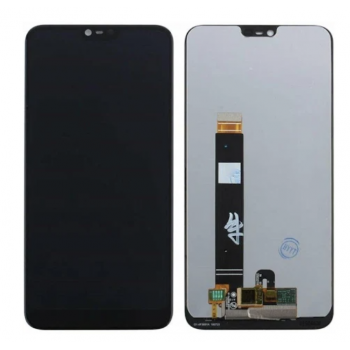 Дисплей (экран) для Nokia 7.1 Dual Sim + тачскрин, черный