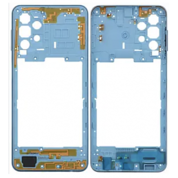 Рамка корпуса Xiaomi Redmi 12 4G, голубая, Sky Blue 