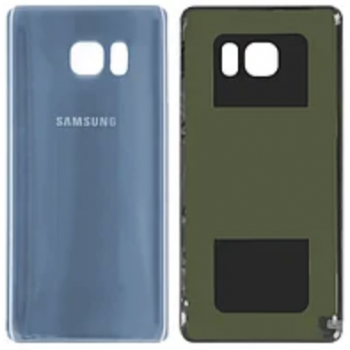 Задняя крышка для Samsung N930F Galaxy Note 7, синяя, Blue Coral,оригинал