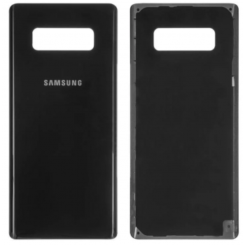 Задняя крышка для Samsung N950F Galaxy Note 8, черная, Midnight Black