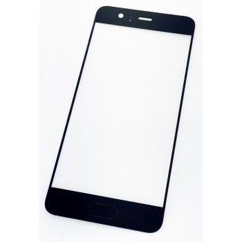 Стекло (для ремонта дисплея) Huawei P10 (VTR-L09/VTR-L29), черное, оригинал  