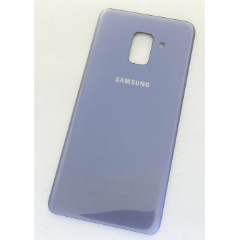 Задняя крышка для Samsung A530F Galaxy A8 (2018), фиолетовая, серая, оригинал 