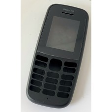Корпус Nokia 105 2019, черный, без средней части 