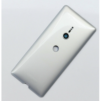 Задняя крышка для Sony H8416 Xperia XZ3/H9436/H9493/H9496, серебристая, Silver White, оригинал (Китай) + стекло камеры  