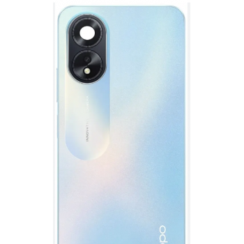 Задня кришка для Oppo A17, блакитна, Pearl Blue, оригінал PRC + скло камери