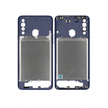 Рамка корпуса Samsung A207F Galaxy A20s 2019, синяя