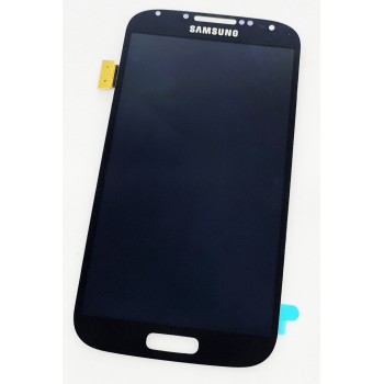 Дисплей (экран) для Samsung i9500 Galaxy S4, I9505 Galaxy S4 + тачскрин, синий, оригинал