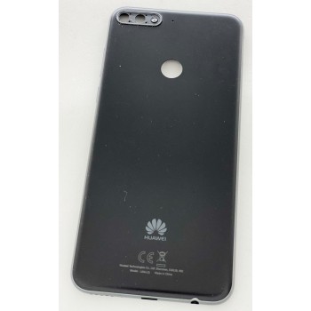 Задняя крышка для Huawei Y7 Prime 2018, черная, оригинал