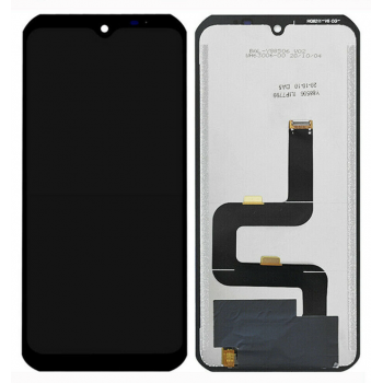 Дисплей (экран) для Doogee S88 Pro/S88 Plus + тачскрин, черный, оригинал (Китай) 