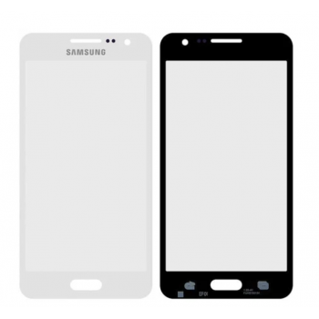 Стекло (для ремонта дисплея) Samsung A300H Galaxy A3 (2015)/A300F, белое, Pearl White