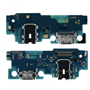 Шлейф для Samsung A326B Galaxy A32 5G, с разьемом зарядки, нижняя плата